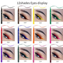Coosa beauty COOSA 12 Colors Matte Liquid Eyeliner Waterproof High Pigmented Colorful Long Lasting Liquid Eye Liner Pen Set (12COLORS - SET A) Coosa beauty