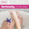 tweexy Wearable Nail Polish Holder Ring, Fingernail Polishing Tool, Manicure and Pedicure Accessories (Star Spangled) tweexy