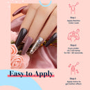 Beetles Gel Nail Polish Set, Coffee Cafe Collection Brown Neutral Beige Mauve Color Perfect for Autumn and Winter Nail Art Manicure Kit Soak Off LED Gel, 7.3ml Each Bottle Christmas Gifts Set beetles Gel Polish Store