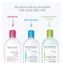 Bioderma - Hydrabio H2O - Micellar Water - Cleansing and Make-Up Removing - for Dehydrated Sensitive Skin, 16.7 Fl Oz (Pack of 2) Bioderma