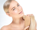 SHARCA Premium Wooden Bamboo Hair Brush with Ball Tipped Bristles from Natural Wood. Organic, Biodegradable, No plastic Sharca