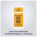 Schmidt's Aluminum Free Natural Deodorant for Women and Men, Here + Now for Sensitive Skin with 24 Hour Odor Protection, Certified Cruelty Free, Vegan Deodorant, 3.25oz 3-pack Schmidt's