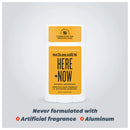 Schmidt's Aluminum Free Natural Deodorant for Women and Men, Here + Now for Sensitive Skin with 24 Hour Odor Protection, Certified Cruelty Free, Vegan Deodorant, 3.25oz 3-pack Schmidt's