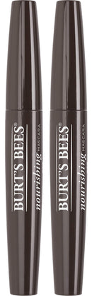 Burts Bees 100% Natural Nourishing Mascara, Black Brown - 0.4 Ounce (Pack of 2) Burt's Bees