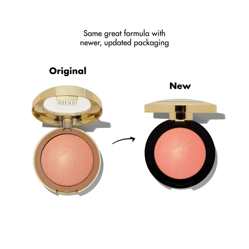 Milani Baked Blush - Luminoso (0.12 Ounce) Cruelty-Free Powder Blush - Shape, Contour & Highlight Face for a Shimmery or Matte Finish Milani