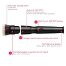 blendSMART2: Powered Foundation Makeup Brush With Spin Head For Blending, Contouring and Airbrush Finish blendSMART