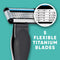 Made For You by BIC Shaving Gift Set for Every Body - Men & Women, 2 Handles with 14 Cartridge Refills – 5-Blade Razors, Nickel & Teal, Kit Made For You Store