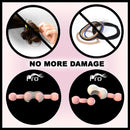 PRO Hair Tie - Easy-Release Clasp - Secure Hold - No Damage - Great for ANY Active Lifestyle (Classics Pack of 24) PRO