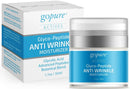 GoPure Anti Wrinkle Cream for Face and Eye Cream with Proven Ingredients - Glycolic Acid, Hyaluronic Acid, Botanical Blend – Smooth Rough Texture, Skin Firming, Wrinkle Filler, Anti Aging Cream goPure