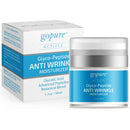 GoPure Anti Wrinkle Face Moisturizer - Anti Aging Face Cream with Hyaluronic Acid - Night Cream with Glycolic Acid - Anti Wrinkle Cream for Men & Women- Youthful Glow - 1.7oz goPure