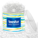 Clear Elastic Hair Bands, Teenitor 2000pcs Mini Hair Rubber Bands with a Box, Soft Hair Elastics Ties Bands 2mm in Width and 30mm in Length Teenitor
