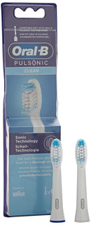 Oral-B Pulsonic Clean Sonic Toothbrush Heads - Pack of 2 Oral-B