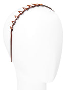France Luxe Wavy Rake Headband - Tortoise France Luxe
