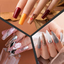 Beetles 3 Styles Acrylic Nail Tips - Artificial False Nails Clear Coffin Ballerina Stiletto Nail Tips for Acrylic Nail/Dip Powder Nails/Poly Nail Extension Gel Nail Art DIY Home, 488 Pcs beetles Gel Polish