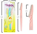 Tinkle Eyebrow Razor, 3ct per pack (1pk) Dermaplaning Razor Tool | Skincare Party Favors | Dermaplaning Tools DORCO