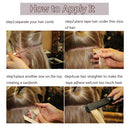 20 PCS Rooted Tape In Hair Extensions Human Hair Invisible Seamless Skin Weft Body Wave Highlight Double Side Tape Remy Human Hair Extensions Balayage Wavy For Women (20'',50g/20pcs,