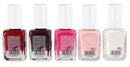 Eternal Collection – 5 Piece Set: Long Lasting, Quick Dry, Mirror Shine Nail Polish – Hardener, Bright and Shiny Finish - 0.46 Fluid Ounces Each (Rose All Day) Eternal