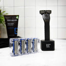 Every Man Jack Razor Cartridges - Achieve a Close, Comfortable Shave with 6 Stainless Steel Blades - Lubricating Strip Protects All Skin Types, Even Sensitive - Long-Lasting and Easy to Rinse - 4 Pack Every Man Jack