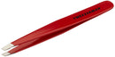 Tweezerman Stainless Steel Slant Signature Red Tweezer Tweezerman