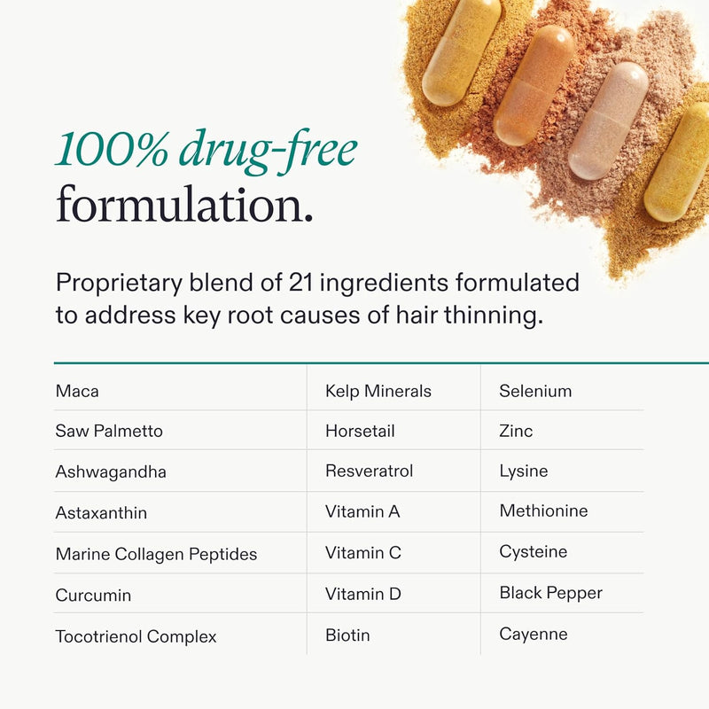 Nutrafol Women's Balance Hair Growth Supplements, Ages 45 and Up, Clinically Proven for Visibly Thicker Hair and Scalp Coverage, Dermatologist Recommended - 1 Month Supply Infinity Warehouse