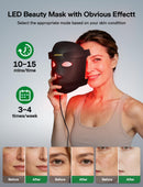 Medisana 3D Red Light Therapy Mask for Face, 336 LEDs Light Therapy Mask with 3 Modes - NIR 830nm, Red 630nm, Blue 415nm - Cordless & Rechargeable LED Face Mask for Home, Skincare Gifts for Women Mom Infinity Warehouse