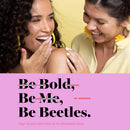 Beetles Gel Nail Polish, 1Pcs 15ML Poppy Pink Neon Color Soak Off Gel Polish Nail Art Manicure Salon DIY at Home beetles Gel Polish Store