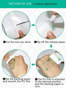 Tattoo Aftercare Waterproof Bandage Transparent Film Dressing Second Skin Healing Protective Clear Adhesive Antibacterial Bandages Tattoo Supplies 6"x 2 Yard KeyEntre Tattoo Bandage Roll (15CM-200CM) KeyEntre