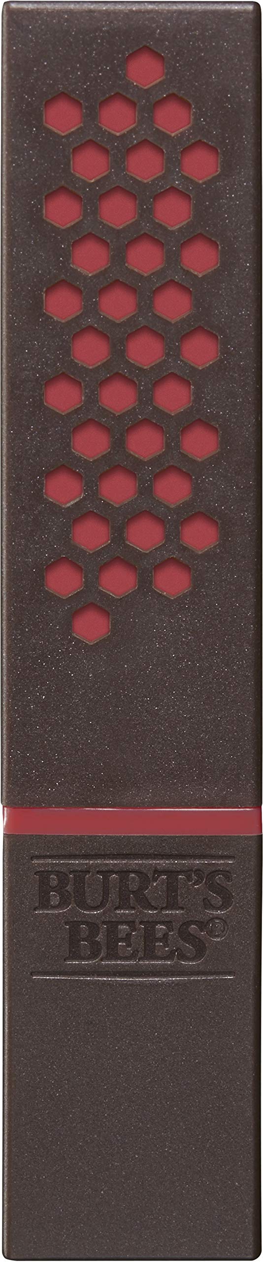 Burts Bees 100% Natural Glossy Lipstick, Blush Ripple - 1 Tube Burt's Bees