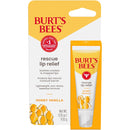 Burt's Bees Rescue Lip Relief, Honey Vanilla, Hydrating Lip Balm for Dry Cracked Lips, with Responsbily Sourced Beeswax and Shea Butter, 100% Natural Origin, 1 Squeezy Tube, 0.35oz Infinity Warehouse
