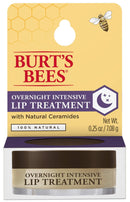Burt's Bees Lip Care, Moisturizing Overnight Intensive Treatment, Natural, Ultra Conditioning Moisturizer, 0.25 Ounce (Packaging May Vary) Burt's Bees