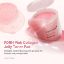 medicube Toner Pads Salmon DNA PDRN Pink Collagen Jelly Pad | Korean Gel Toner Pad | Niacinamide, Madecassoside, Retinol | Soothing, Radiance, Uneven Skin Tone | Korean Skin Care | 70 Pads (1 Pack) Infinity Warehouse