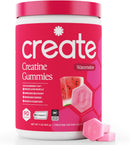 Create Creatine Monohydrate Gummies for Men & Women, Boost Focus, Strength, and Endurance, Anti-Melting Formula, Vegan, Gluten-Free, Non-GMO, 1.5g of Creatine per Gummy (Orange) Infinity Warehouse
