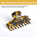Hair Claw Clips for Women, 2 PCS Large Banana Hair Clips for Thick Hair French Design Strong Hold Big NoSlip Hair Clips for Girls Thin Hair HUIBAO