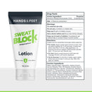 SweatBlock Antiperspirant Bundle Deal, Wipes (1 box) and Lotion (1 tube), Reduce Excessive Underarm Sweating, Hand Sweating, and Smelly Feet.… SweatBlock