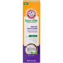 ARM & HAMMER Essentials Healthy Teeth & Gums Fluoride Toothpaste-4 Pack of 4.3oz Tubes, Crisp Mint- 100% Natural Baking Soda- Fluoride Toothpaste Arm & Hammer Store