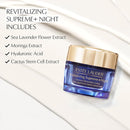 Estée Lauder Revitalizing Supreme+ Night Intensive Restorative Anti-Aging Cream Moisturizer with Hyaluronic Acid, 1.7 Ounce Infinity Warehouse
