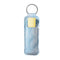Beautyflier Clip-on Sleeve Chapstick Pouch Keychain Lipstick Holder Elastic Lip Balm Holder Travel Accessories Beautyflier