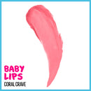 Maybelline New York Dr. Rescue Baby Lips Medicated Lip Balm Makeup, Coral Crave, 0.15 oz Maybelline New York