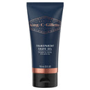 King C. Gillette Men’s Transparent Shave Gel with White Tea and Argan Oil, 5oz King C. Gillette