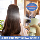 SEERESS Continuous Mist Spray Bottle 10oz/300ml/Clear, Hair Sprayer Water Bottle, Empty Spray Bottle with Ultra Fine Mist for Hair Styling, Plants, Cleaning, Misting & Skin Care, BPA Free, Pack of 3 SEERESS