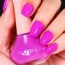 Major Dijit Neon Pink Quick Dry Regular Nail Polish - Nail Art Lacquer, 0.41 Fl Oz Infinity Warehouse