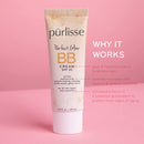 purlisse Perfect Glow BB Cream SPF 30: Cruelty-Free & Clean, Paraben & Sulfate-Free, Medium Coverage, Hydrates with Jasmine | Light Warm 1.4oz pūrlisse Store