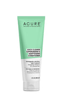 Acure, Juice Cleanse Supergreens Adaptogens 100 Vegan Antioxidant For Stressed Hair Ashwagandha Spirulina Kale Spinach Brightens ReEnergizes Hair, Conditioner, 8 Fl Oz Acure