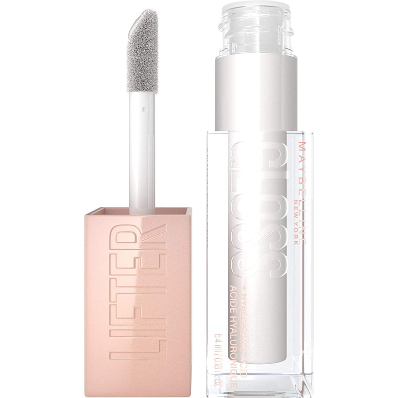 Maybelline Lifter Gloss Hydrating Lip Gloss with Hyaluronic Acid, Pearl, 0.18 Ounce Maybelline New York