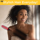 Denman Classic Styling Brush 9 Row - D4 - Hair Brush for Separating, Shaping & Defining Curls - Blow-Drying, Styling & Detangling Brush – Black Denman