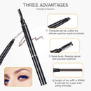 Eyebrow Kit, HOCOSY 8 in 1 Tweezers for Eyebrows, Professional Brow Grooming,Shaper,Trimming Set include Eyebrow Razor,Brush,Scissors,Brown Pencil,with Travel Case HOCOSY