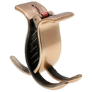 Camila Paris CP2417 French Hair Clip for Women, Burgundy 3 Teeth Ponytail Holder, Girls Hair Claw Clips Jaw Fashion Durable Styling Hair Accessories for Women, Strong Hold No Slip Grip, Made in France Camila