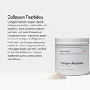 Momentous Creatine Monohydrate Powder & Grass-Fed Collagen Peptides Powder Stack - Supports Strength, Lean Muscle, & Recovery - FORTIGEL & Vitamin C for Hair, Skin, Nails, & Joint Health Support Infinity Warehouse