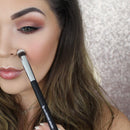 Mineral Powder Eyeshadow Makeup Brush – Small Mini Round Top Kabuki, Synthetic Dome Smudge Eye Shadow Brushes for Blending Smoky Eye, Setting Concealer Liquid Cream Cosmetics, Cruelty Free Beauty Junkees