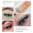 20PCS Colored Eyeliners, Matte Metallic Shimmer Eyeliner Set Long Lasting Waterproof Glitter Eyeliner Makeup Twist-up Liners, Pigmented Smudgeproof Colorful Eye Liner Pencils for Wedding Party Cosplay Aike Home